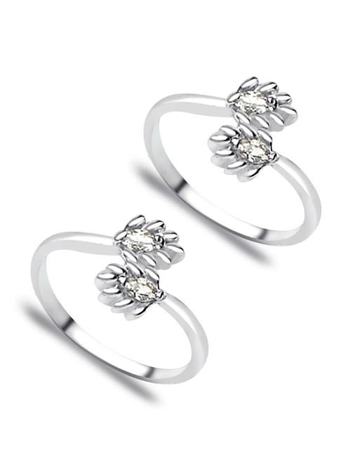 upper openable silver toe ring-tr174 - 17927504 -  Standard Image - 0