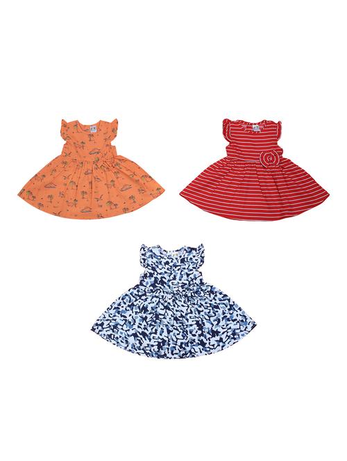 set of 3 printed frocks - 17927554 - Standard Image - 0
