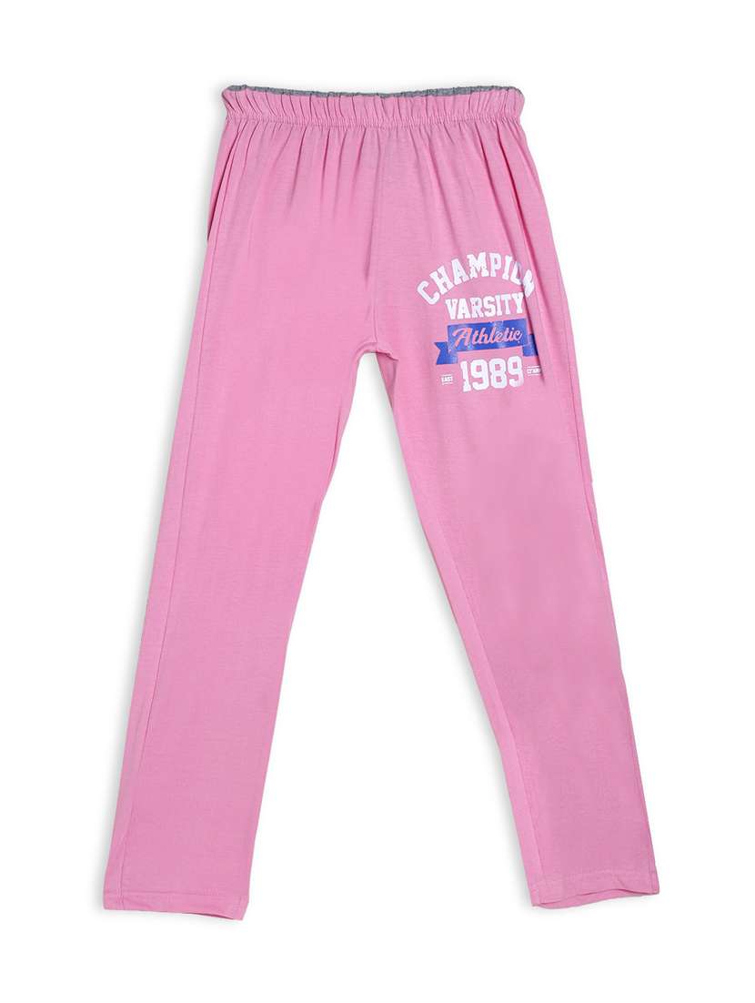 pink printed track pant - 17930032 -  Zoom Image - 0