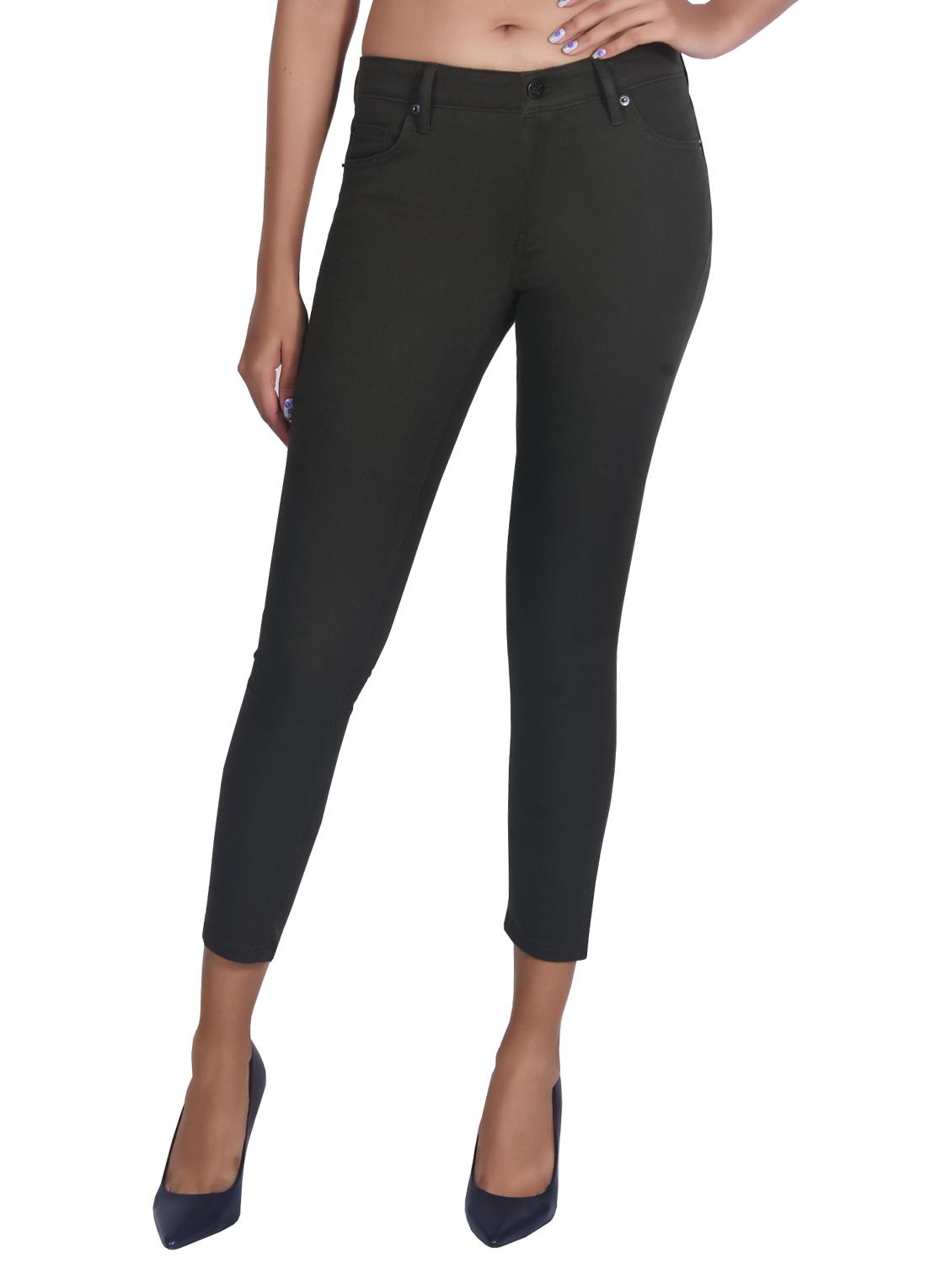 black solid jegging - 17933361 -  Zoom Image - 0