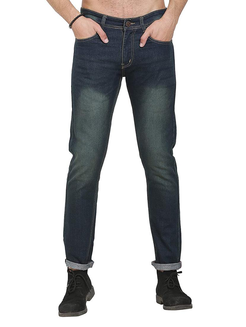 mens slim fit plain jeans - 17937522 -  Zoom Image - 0