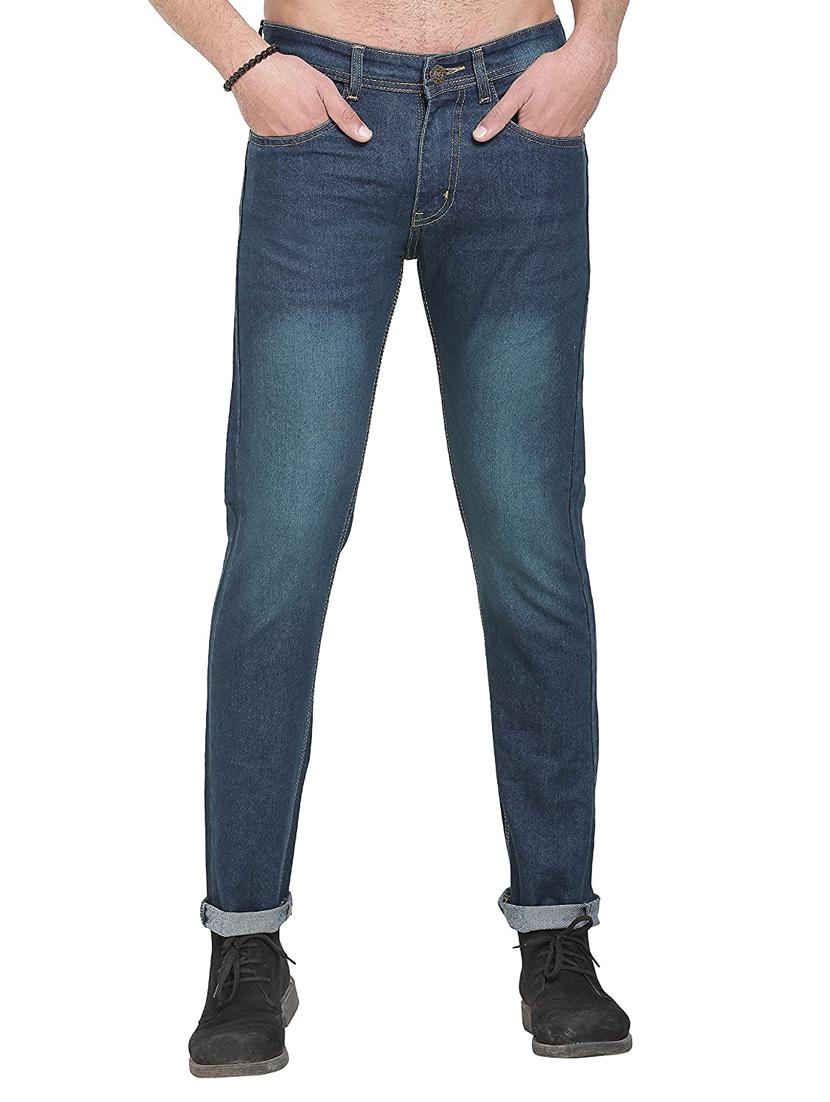 mens slim fit plain jeans - 17937525 -  Zoom Image - 0