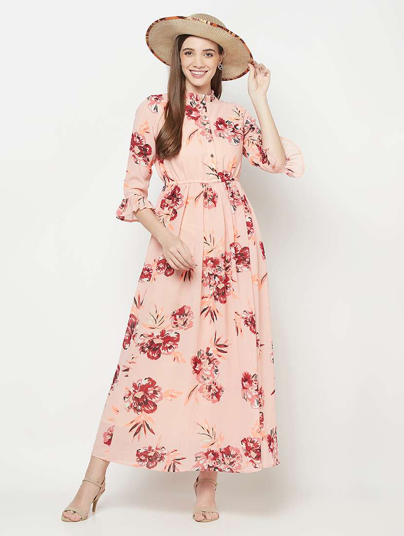 women's fit & flare floral dress - 17937715 -  Standard Image - 3