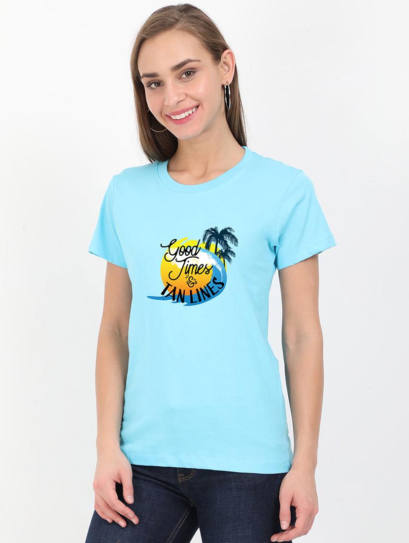 round neck graphic tee - 17938169 - Zoom Image - 0