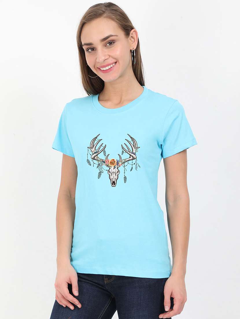 round neck graphic tee - 17938187 - Zoom Image - 0