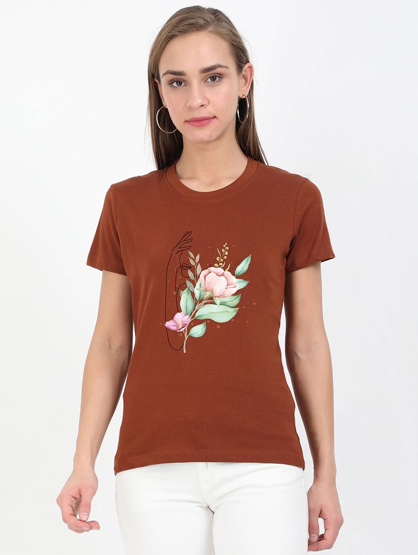 round neck graphic tee - 17938247 - Zoom Image - 0