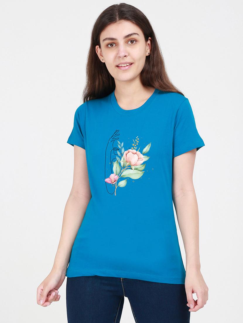 round neck graphic tee - 17938251 - Zoom Image - 0