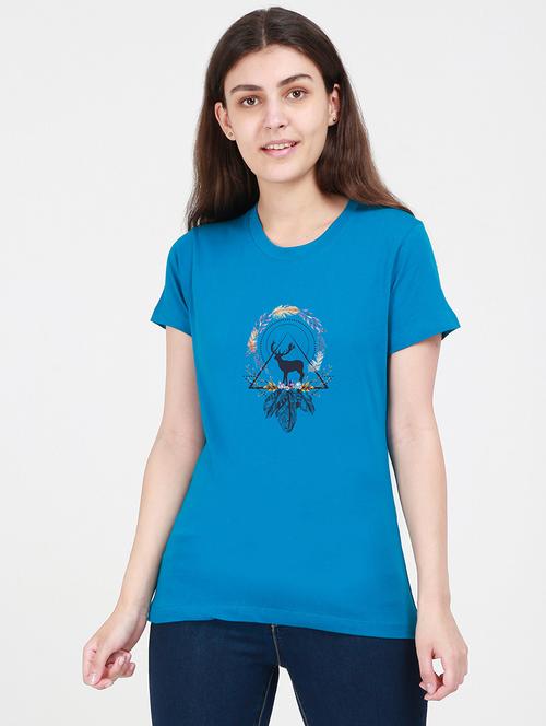 round neck graphic tee - 17938255 - Standard Image - 0