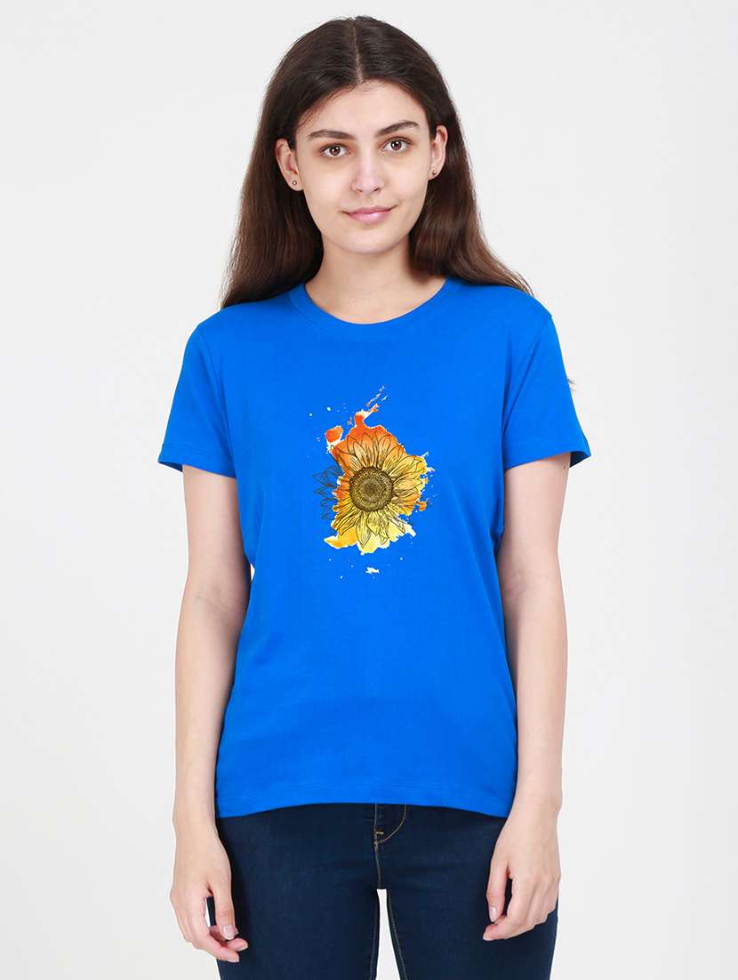 round neck graphic tee  - 17938263 -  Zoom Image - 0