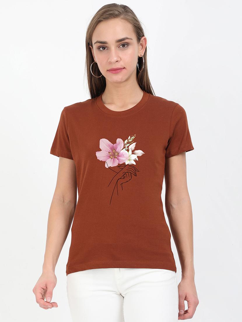 round neck graphic tee - 17938267 - Zoom Image - 0