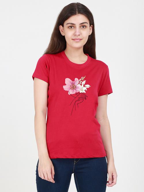 round neck graphic tee - 17938269 - Standard Image - 0
