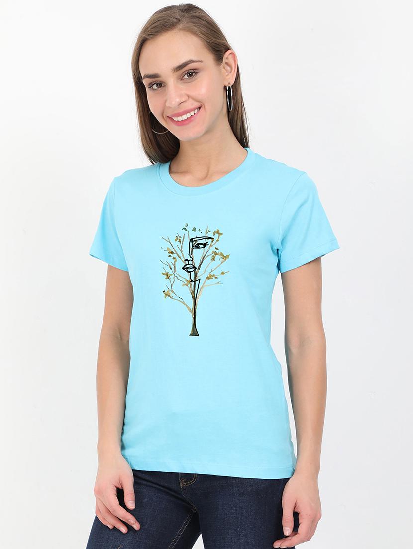 round neck graphic tee - 17938291 - Zoom Image - 0