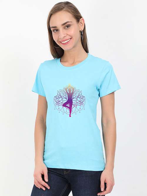 round neck graphic tee - 17938327 - Standard Image - 0