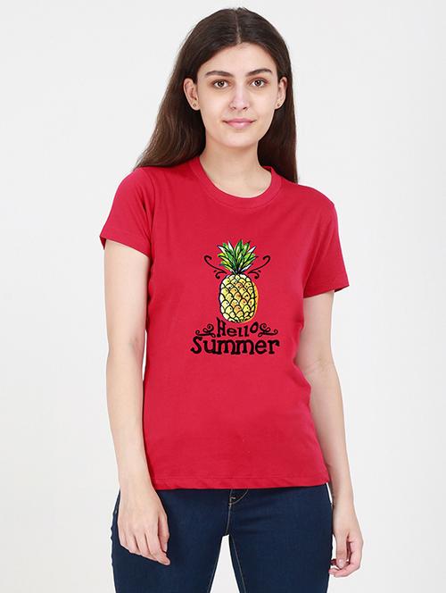 round neck graphic tee - 17938355 - Standard Image - 0