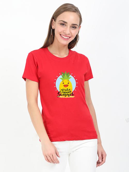 round neck graphic tee - 17938483 - Standard Image - 0