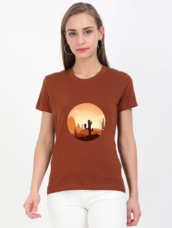 round neck graphic tee - 17938503 - Zoom Image - 0
