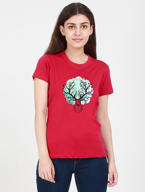 round neck graphic tee - 17938521 - Standard Image - 0