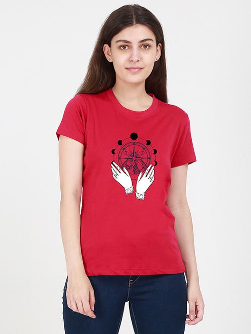 round neck graphic tee - 17938539 - Standard Image - 0