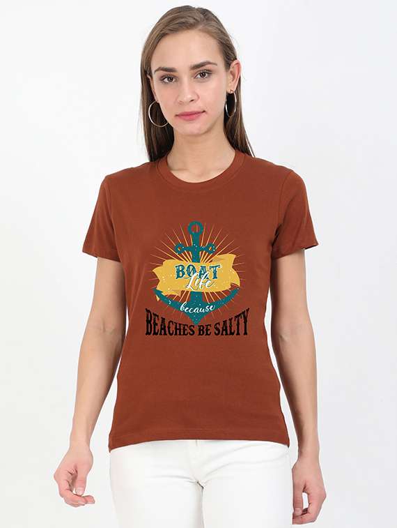 round neck graphic tee - 17938553 - Zoom Image - 0