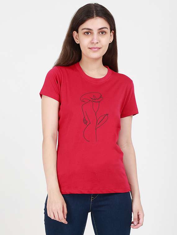 round neck graphic tee - 17938600 - Zoom Image - 0