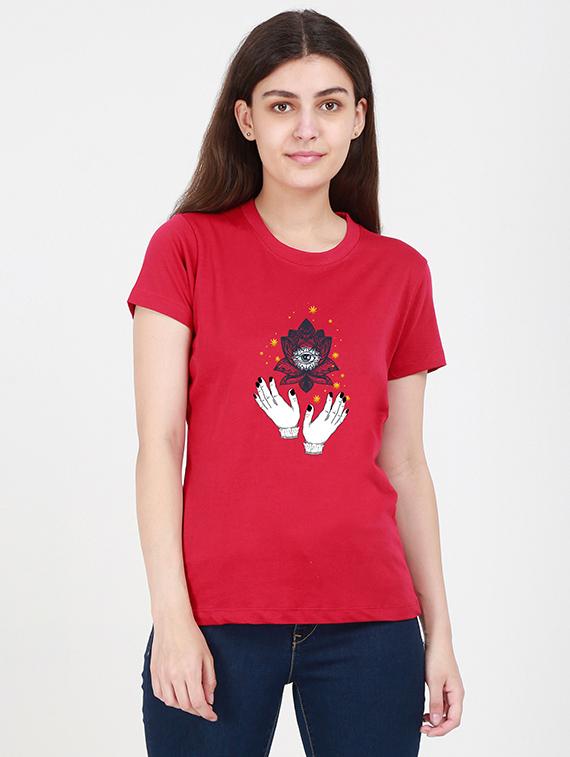 round neck graphic tee - 17938677 - Zoom Image - 0