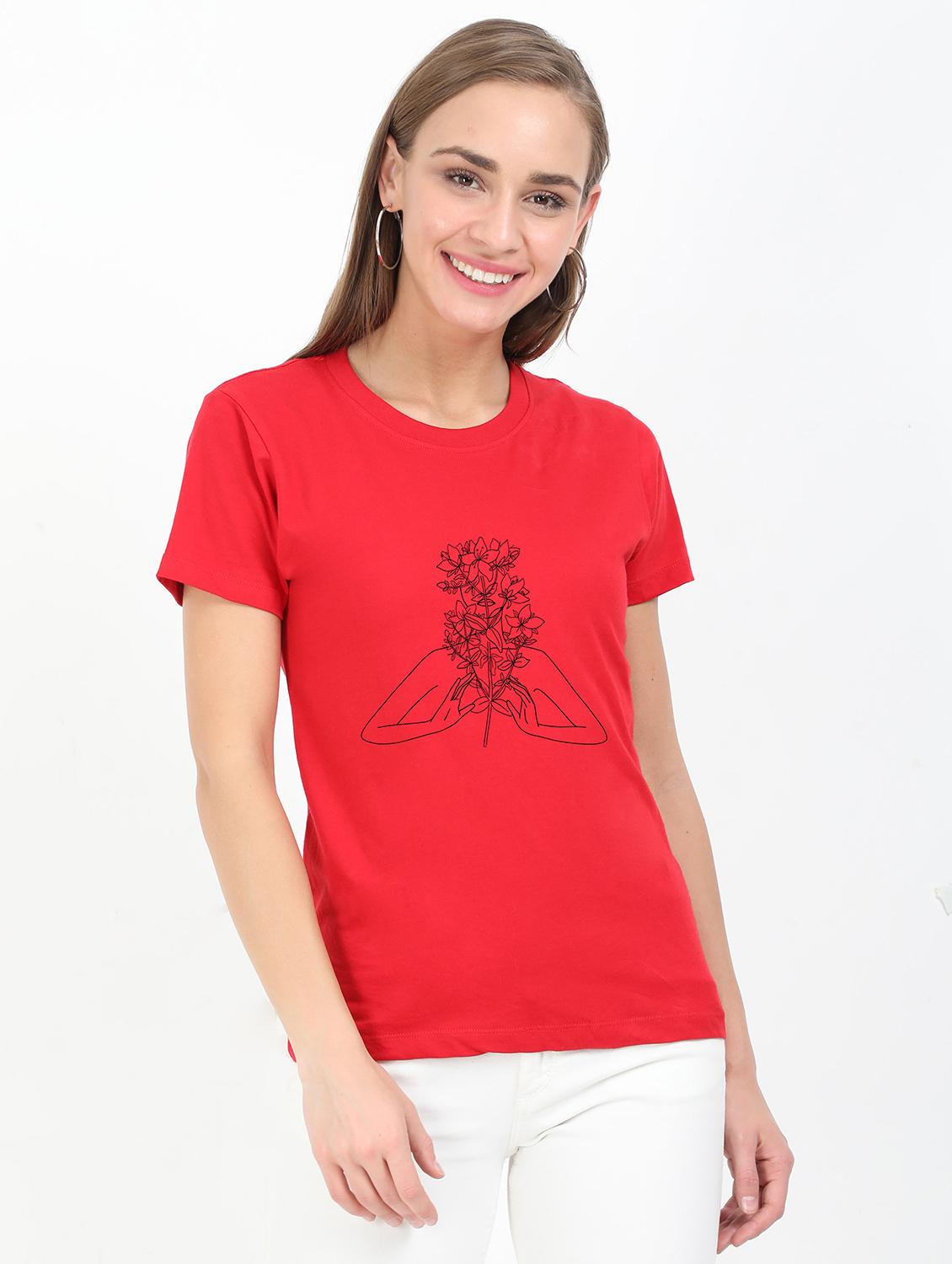round neck graphic tee  - 17938804 -  Zoom Image - 0