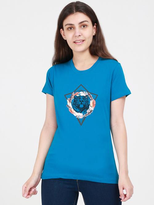 round neck graphic tee - 17938835 - Standard Image - 0