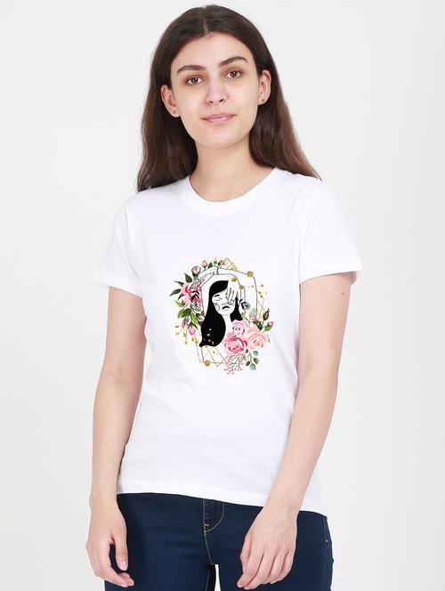 round neck graphic tee - 17938859 - Standard Image - 0