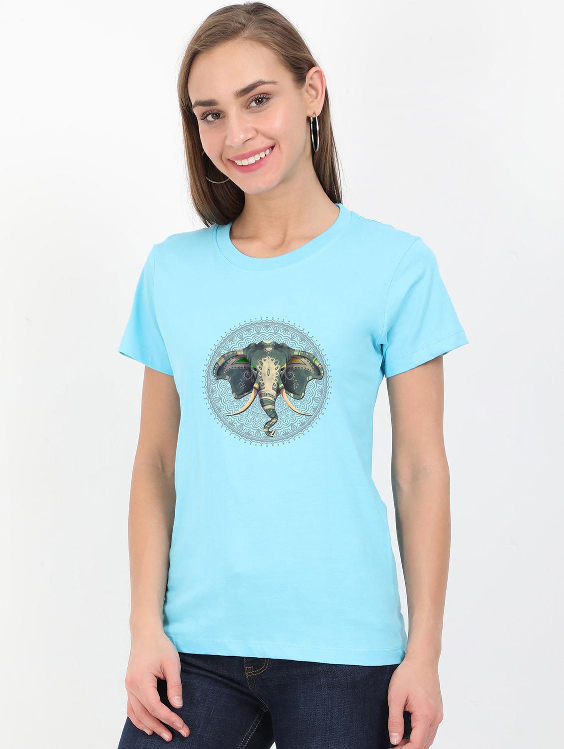 round neck graphic tee - 17938967 - Zoom Image - 0