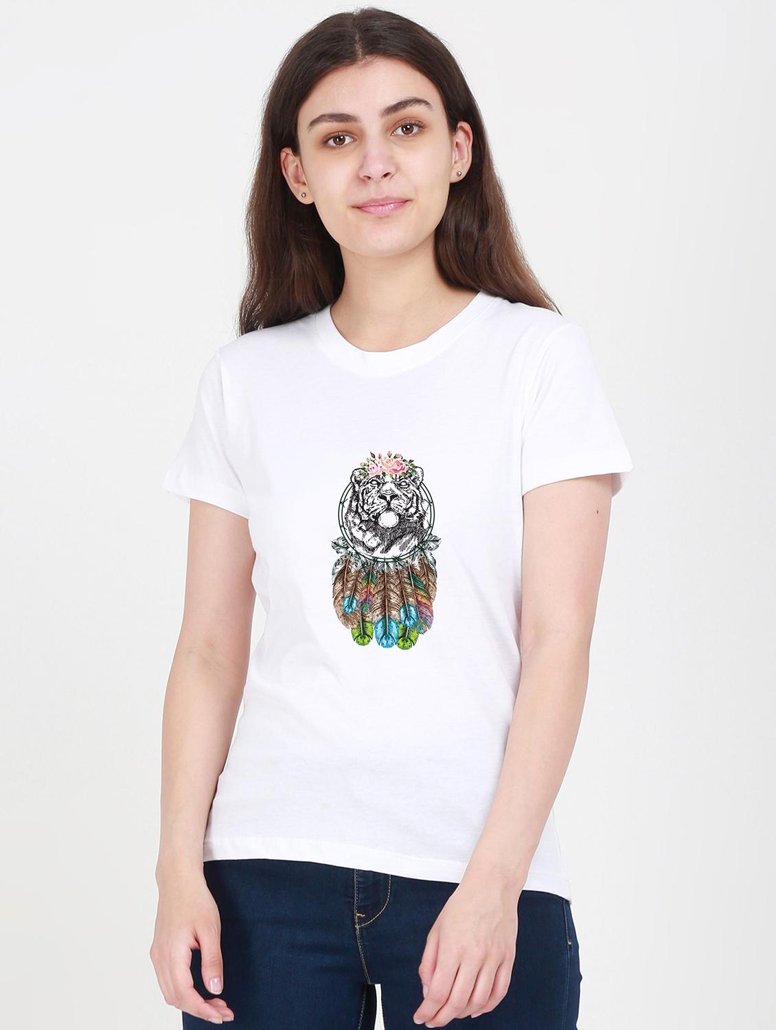 round neck graphic tee - 17938985 - Zoom Image - 0
