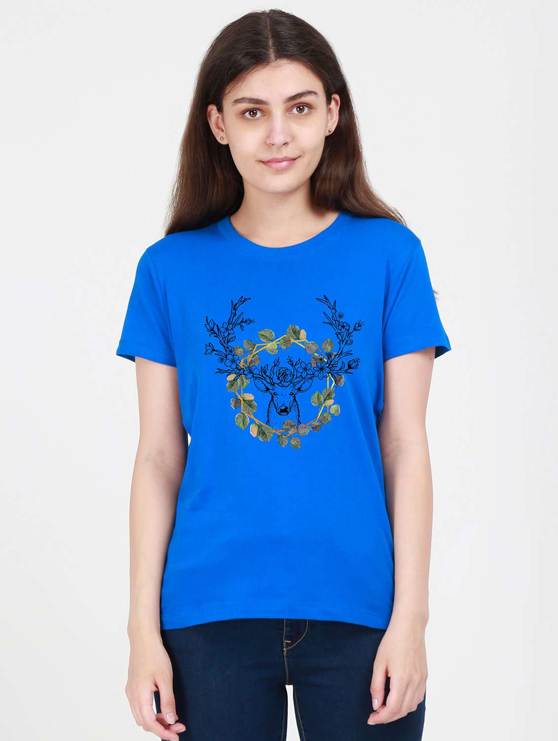 round neck graphic tee  - 17939002 -  Zoom Image - 0