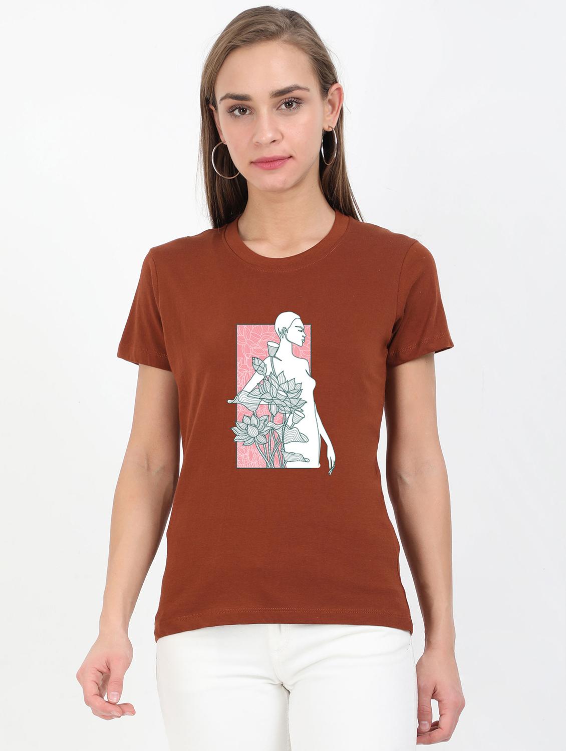 round neck graphic tee - 17939066 - Zoom Image - 0