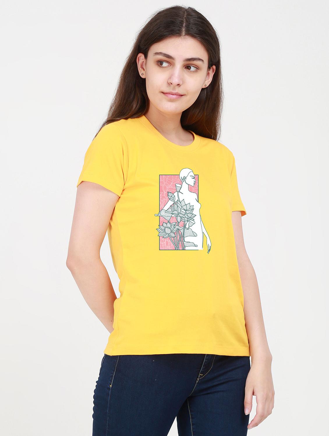 round neck graphic tee - 17939073 - Zoom Image - 0