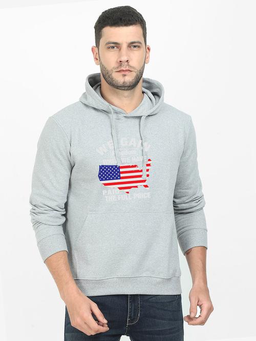 grey printed sweatshirt - 17939115 -  Standard Image - 0