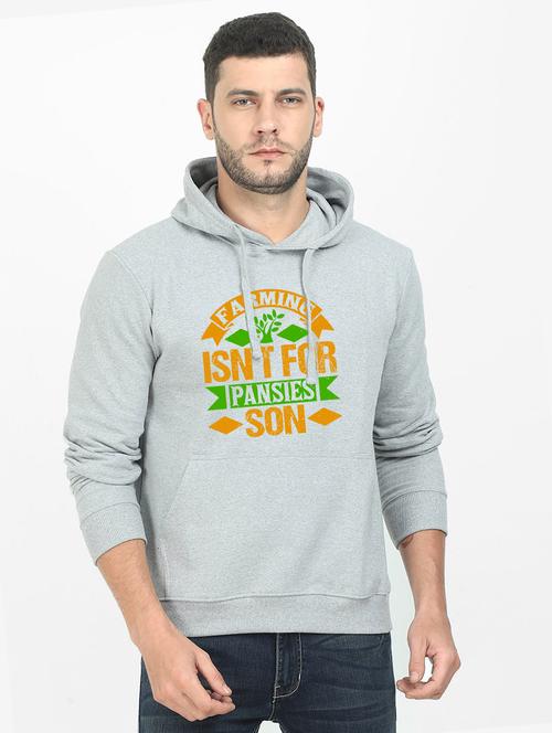 grey printed sweatshirt - 17939152 -  Standard Image - 0