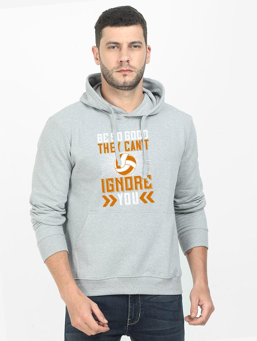 grey printed sweatshirt - 17939162 -  Zoom Image - 0