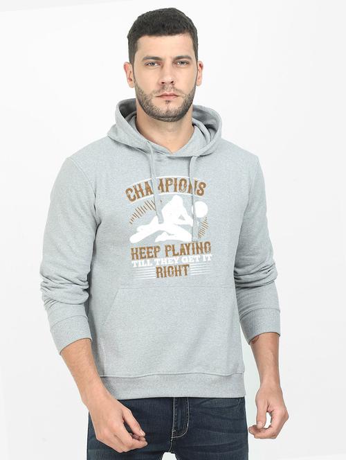grey printed sweatshirt - 17939164 -  Standard Image - 0