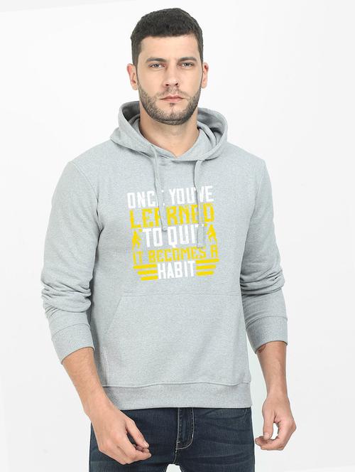 grey printed sweatshirt - 17939180 -  Standard Image - 0