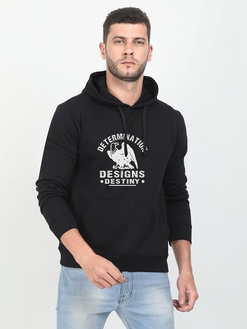 black printed sweatshirt - 17939222 -  Standard Image - 0