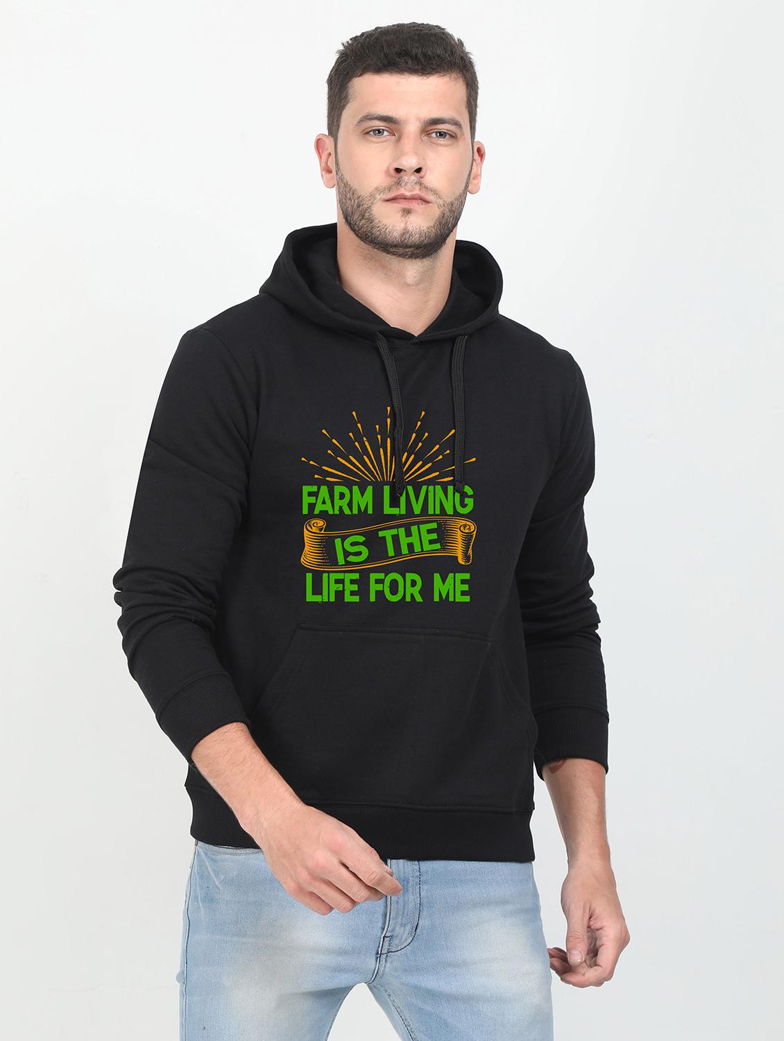 black printed sweatshirt - 17939234 - Zoom Image - 0