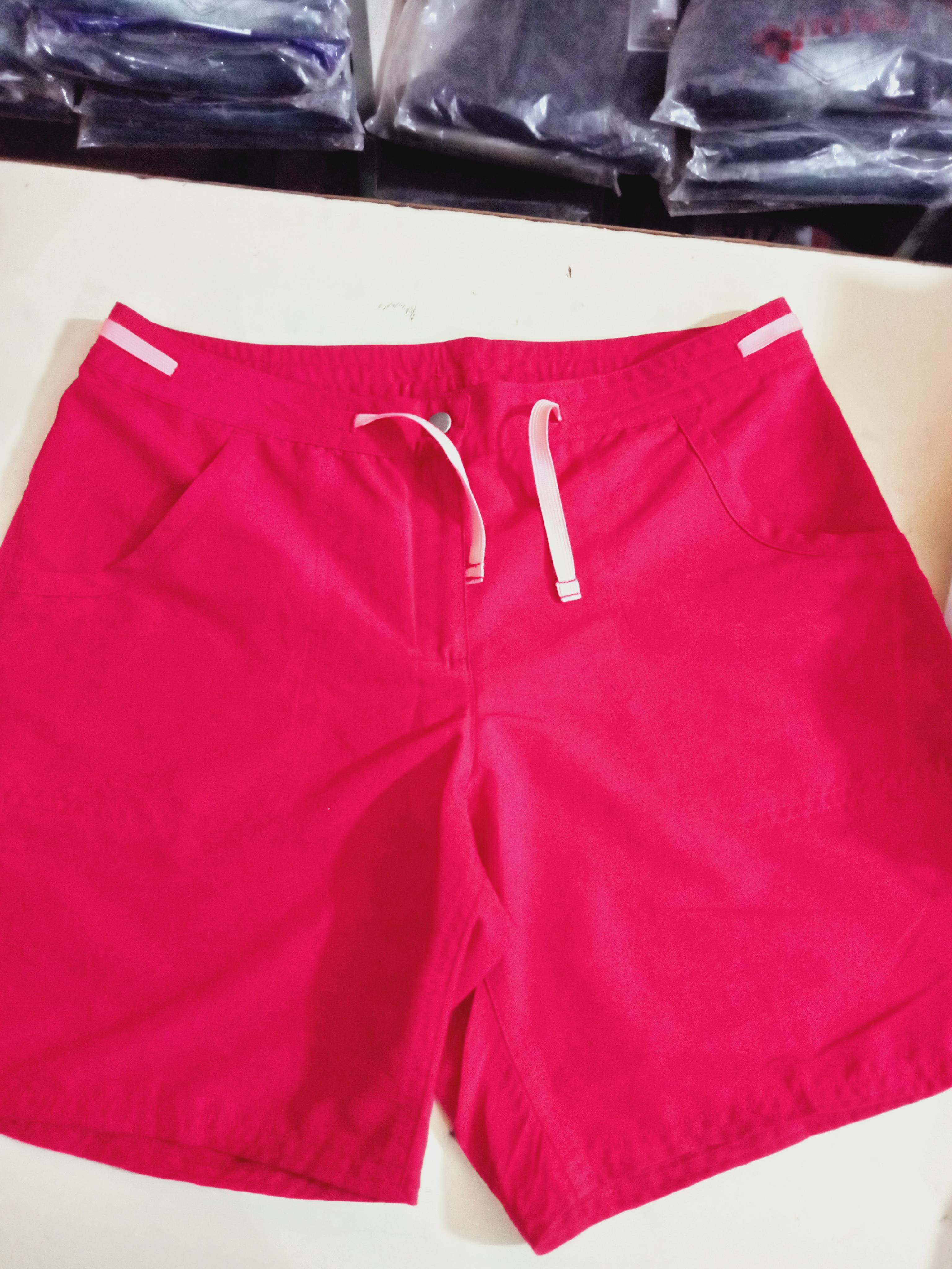 red cotton shorts - 17939296 - Zoom Image - 0