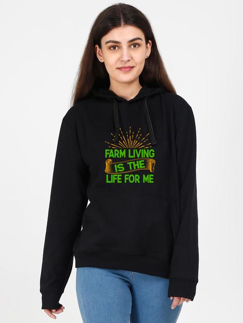 graphic printed hooded sweatshirt - 17939729 - Standard Image - 0