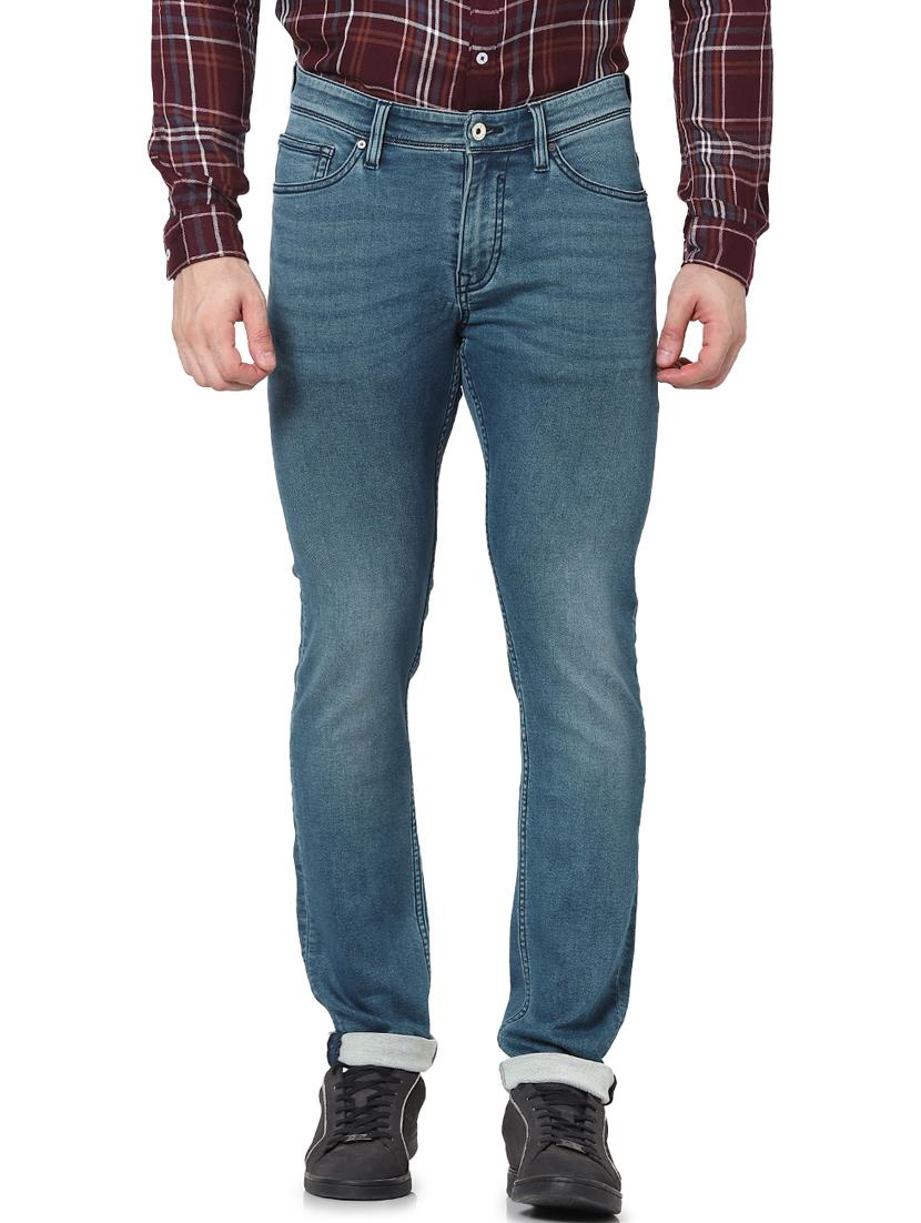blue light washed denim jeans - 17948339 - Zoom Image - 0