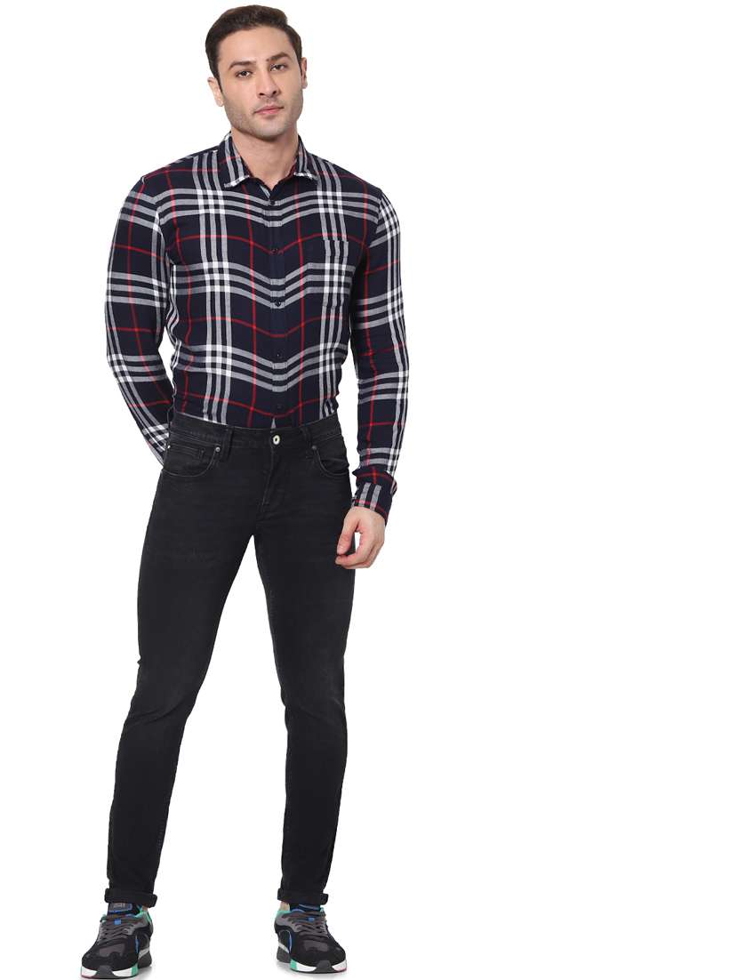 black light washed denim jeans - 17948344 -  Standard Image - 3