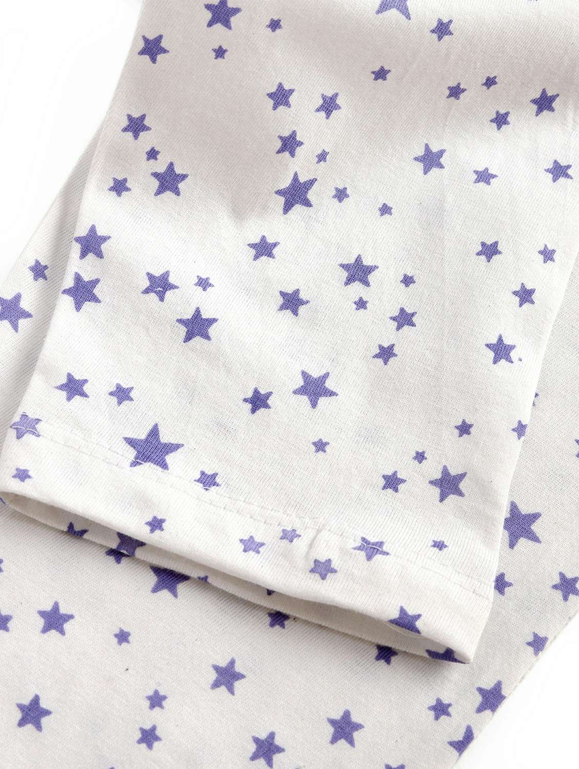 round neck printed nightwear pajama set - 17948371 -  Standard Image - 3