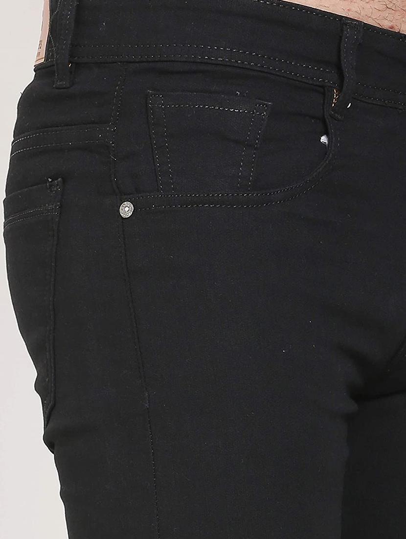 mens slim fit plain jeans - 17955687 - Standard Image - 3