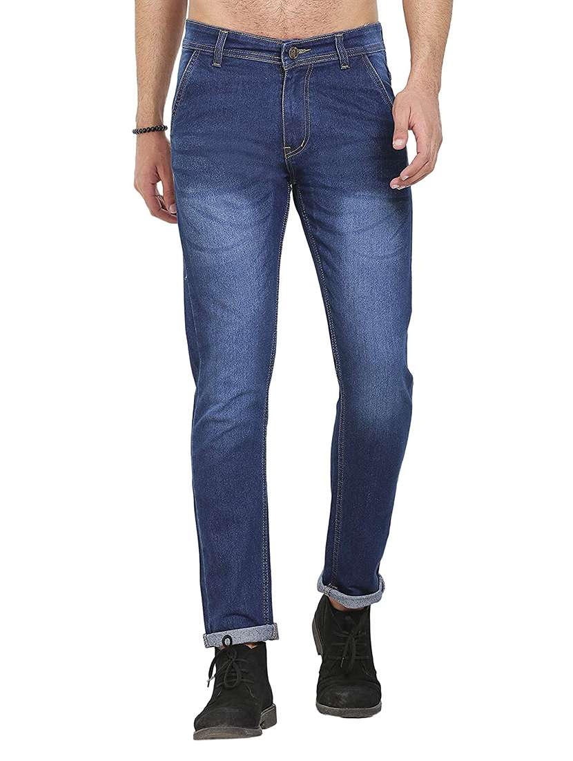 mens slim fit plain jeans