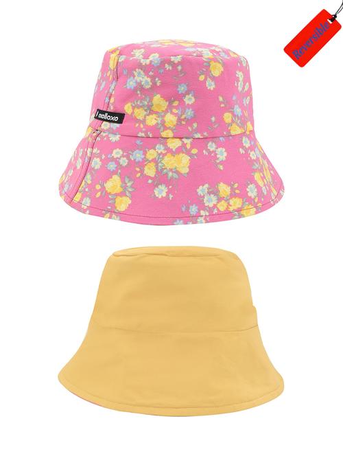 pack of 2 multi colored printed bucket hat - 17956233 - Standard Image - 0