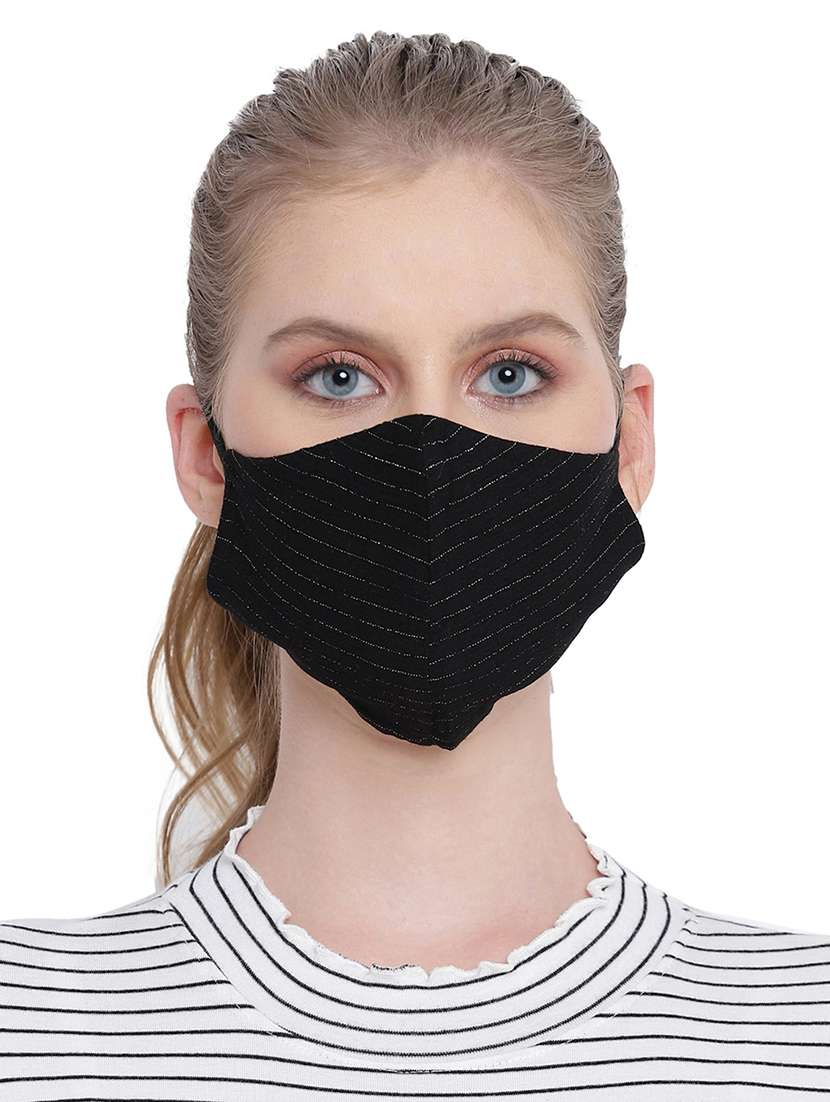 set of 3 multi colored anti-pollution mask - 17956245 - Standard Image - 3