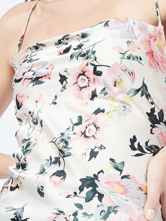 cami neck floral slip dress - 17956264 -  Standard Image - 3